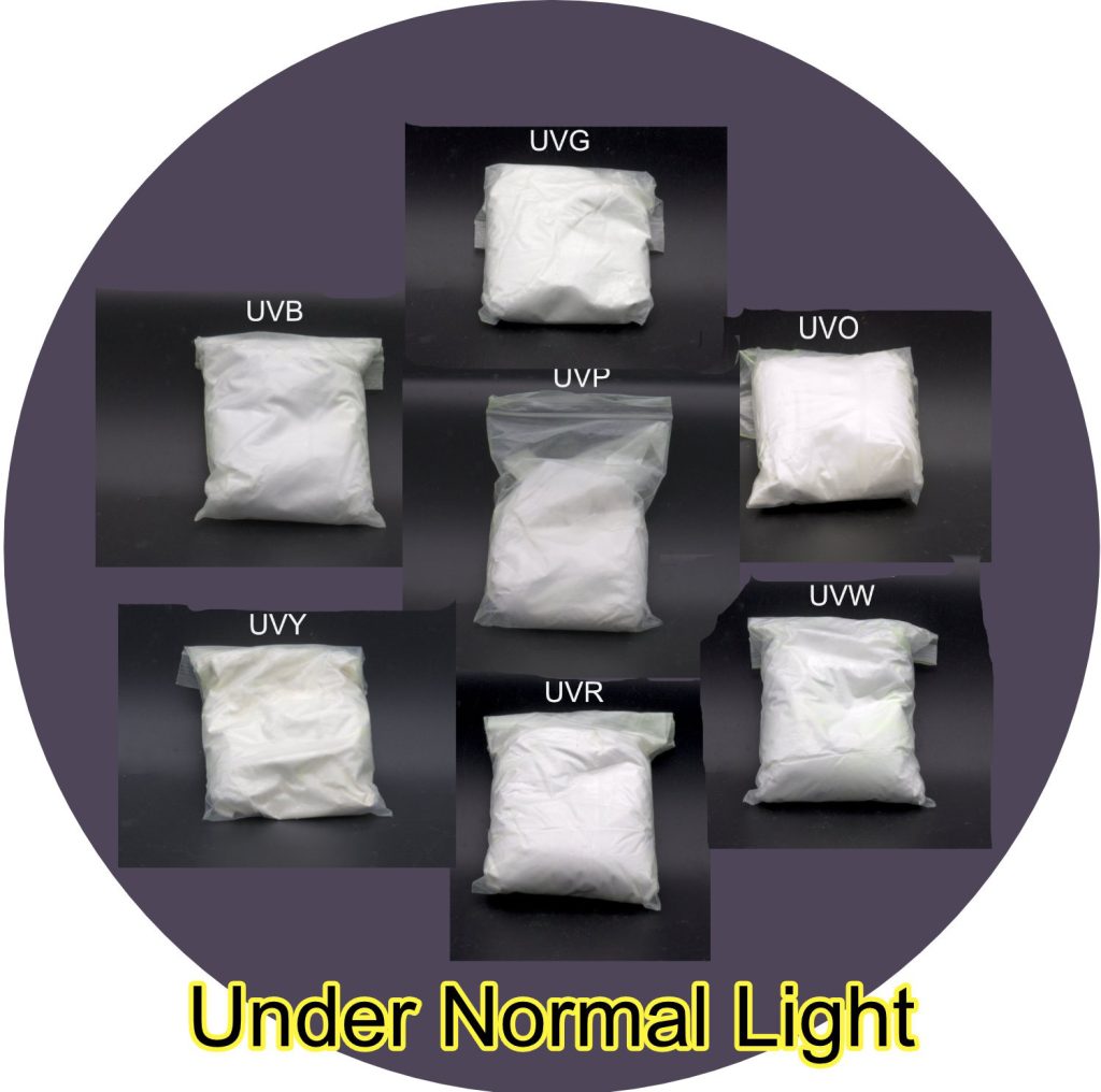 UV Light Reactive under room light